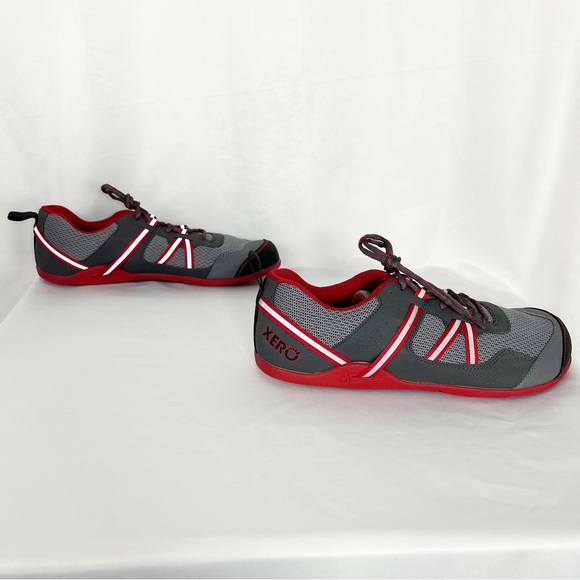 Xero Shoes Gray & Red Prio Lightweight Running & Fitness Shoes Size 14 NWOB - Picture 4 of 15